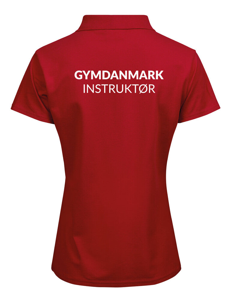 GymDanmark Tee Jays Luxury Polo | Rød