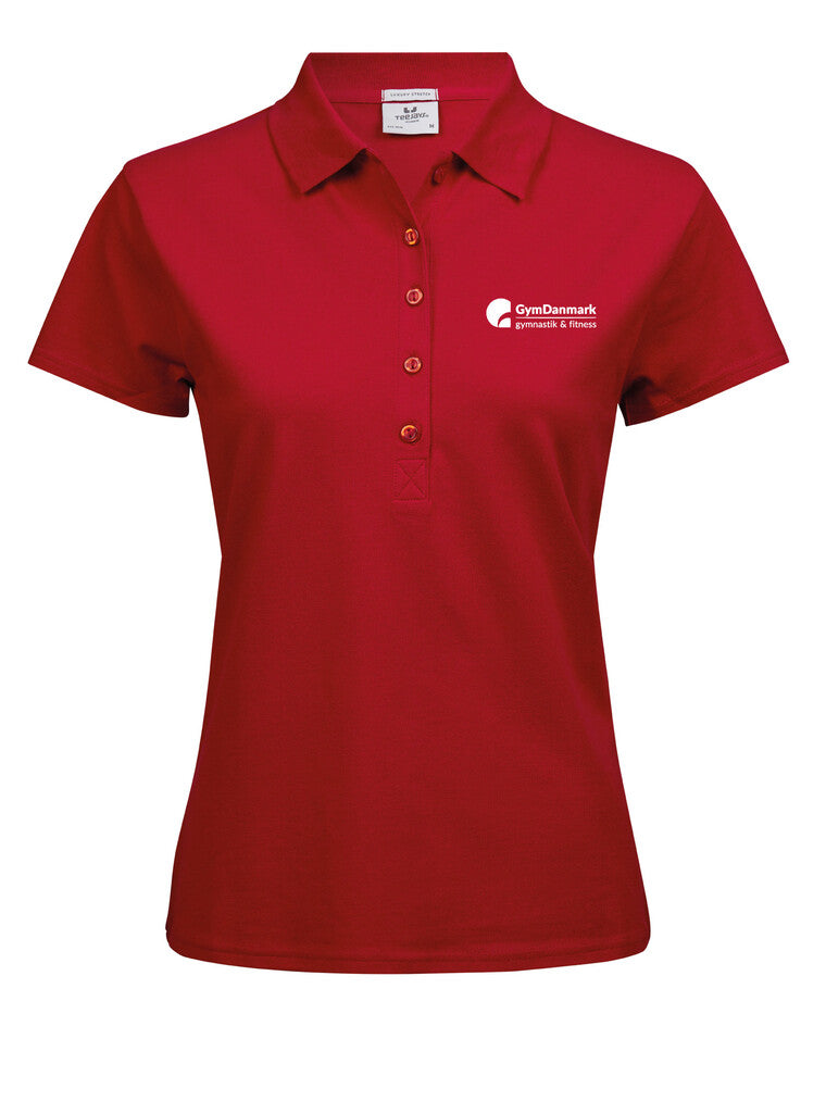 GymDanmark Tee Jays Luxury Polo | Rød