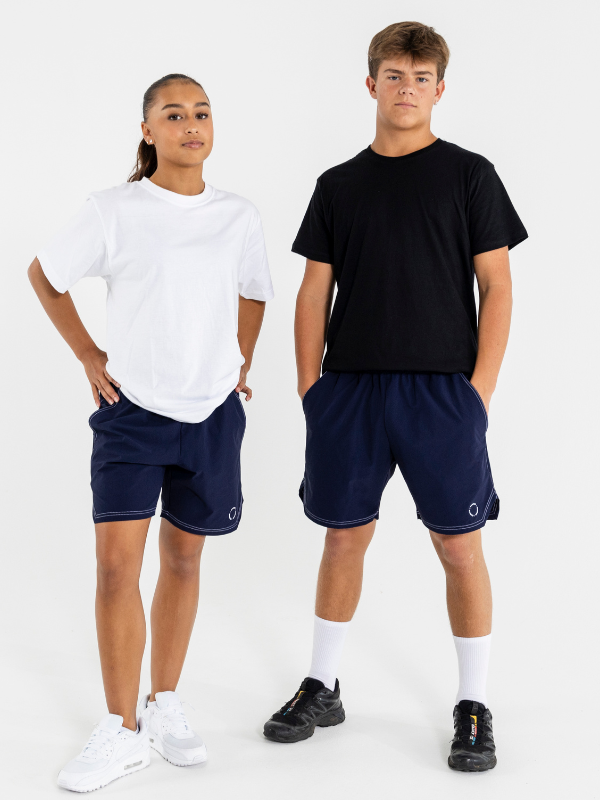 Tech 02 shorts | Unisex Navy