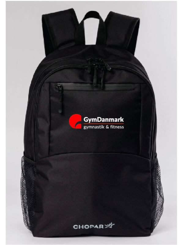 GymDanmark | Ryggsekk | 20L Svart