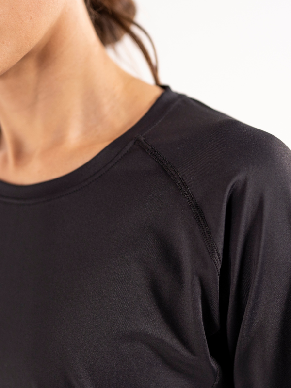 Performance T-skjorte LS Black