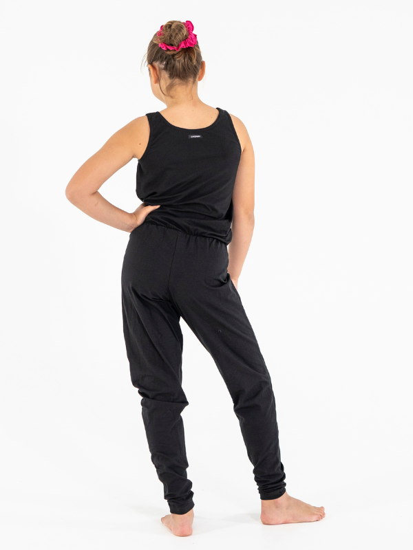 Jumpsuit | NS-159 | Outlet Rosa-Svart
