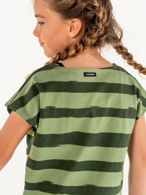 Topp | NS-163 | Outlet Grønne striper