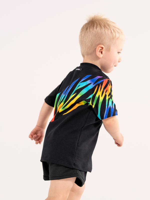Løs T-skjorte | NS-178 Rainbow tiger