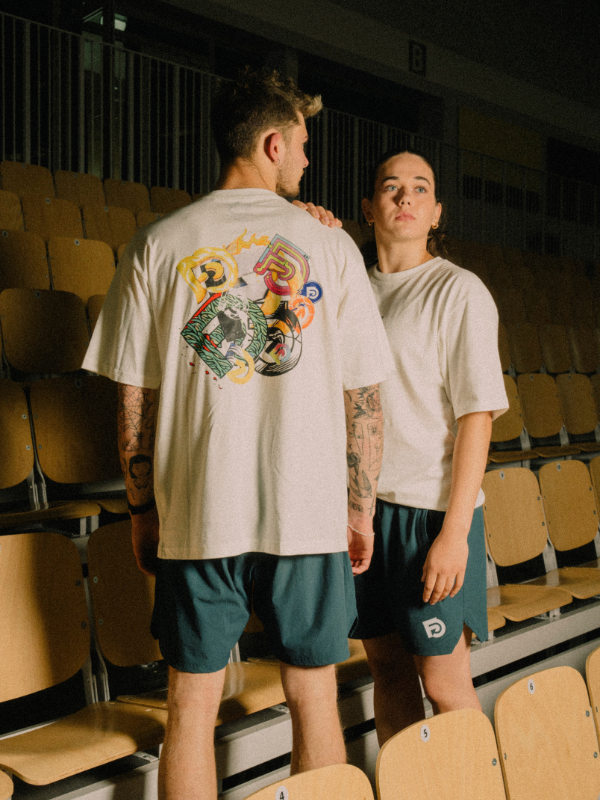 Faceoff shorts | Unisex Petroleumsblå