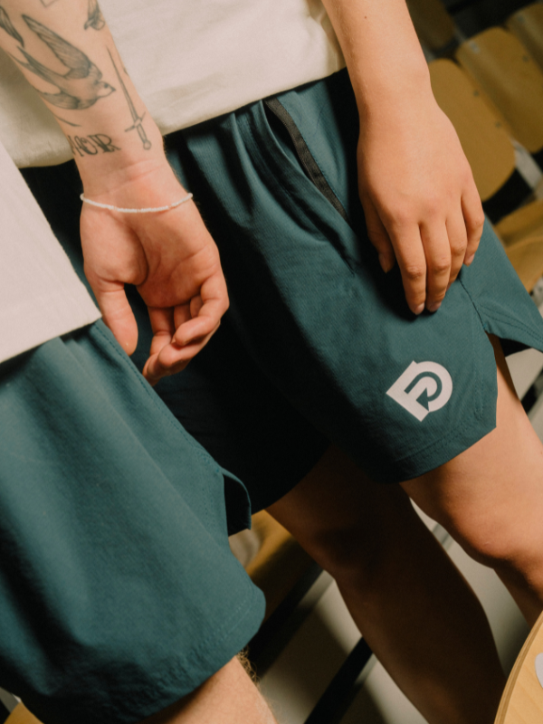 Faceoff shorts | Unisex Petroleumsblå